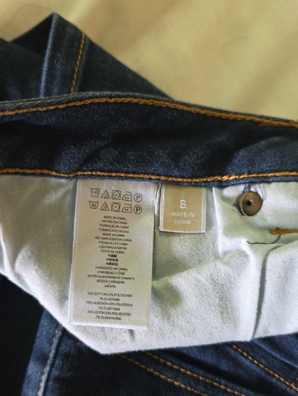 Michael Kors Dark Blue Skinny Jeans - Picture 4 of 6